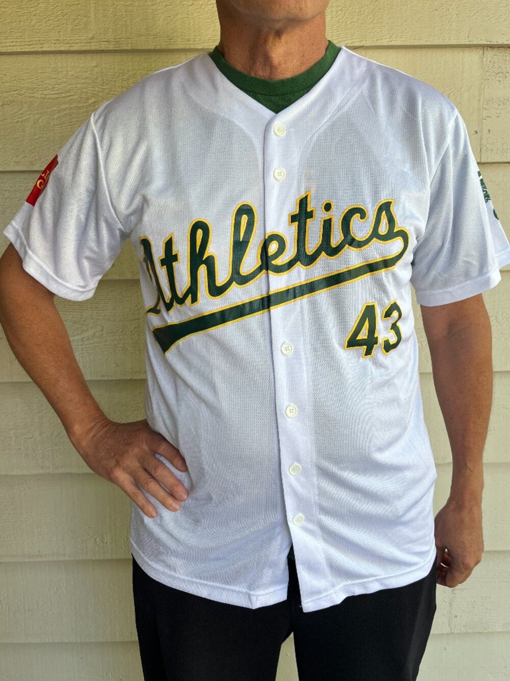 Dennis Eckersley Oakland Athletics Jersey